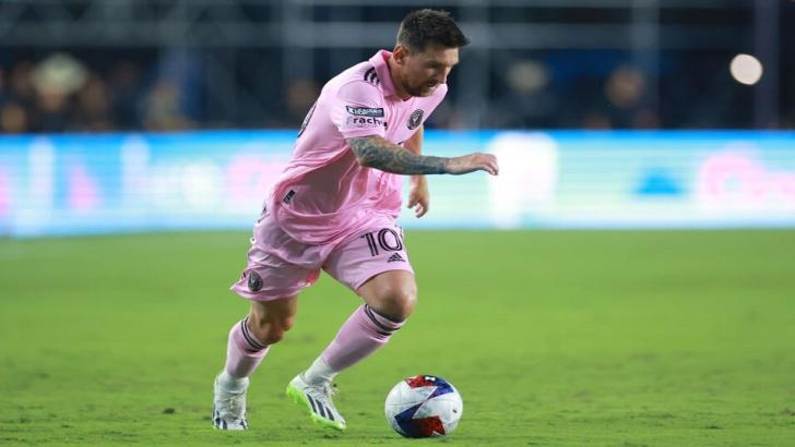 Lionel Messi playing for Inter Miami